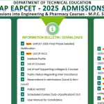 AP EAMCET Counselling 2025: Final Phase Seat Allotment Results Update AP EAMCET 2025