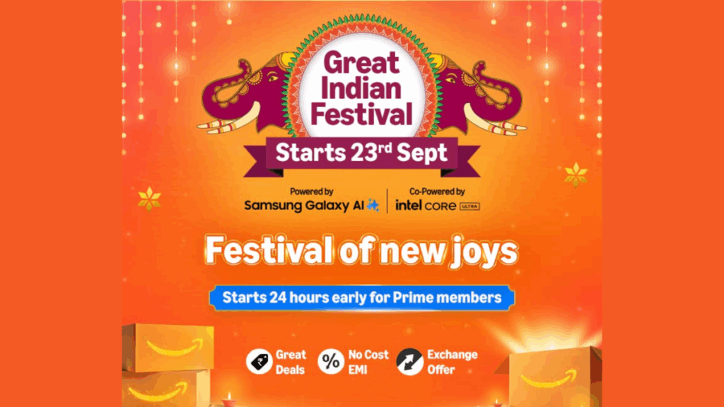 Amazon Great Indian Festival Sale 2025 Date