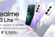 Realme P3 Lite 5G Launches Sept 13: 120Hz Display, 6,000mAh Battery, Dimensity 6300 Realme P3 Lite