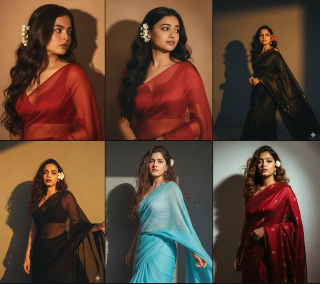 Retro Saree Trend Took Over Instagram