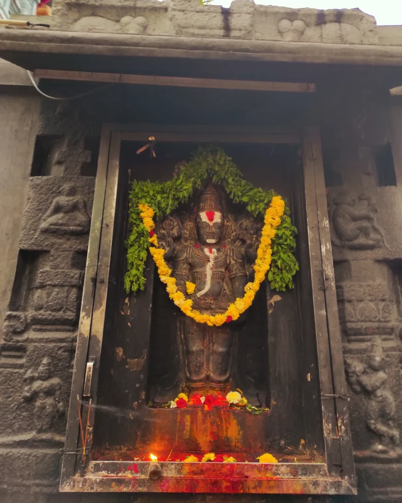 sacred idol of Sri Maha Vishnu Tirupati
