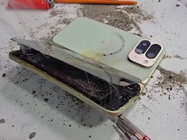 Google Pixel 10 Pro Fold caught fire