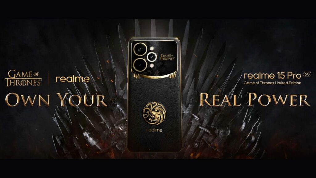 Realme 15 Pro 5G Game of Thrones Limited Edition Debuts in India